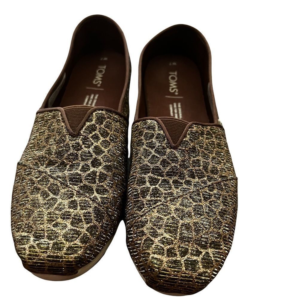 Toms Leopard Print Flats
